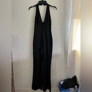 Vintage Hot Kiss Y2K sparkly Black Jumpsuit